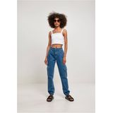 Urban Classics - Organic Stretch Denim Cargobroek   Blauw