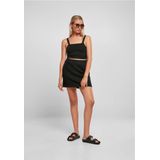 Damesrok - Mini - Eenkleurig - Katoen - Hoog in de Taille