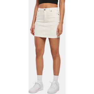 Urban Classics - Spijkerrok - Offwhite - Biologisch Katoen