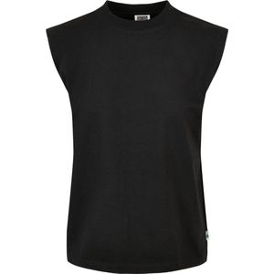 Urban Classics - Top - Zwart - Mouwloos - Ronde Hals