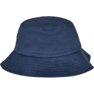 Urban Classics - Flexfit Cotton Twill Bucket Hat / Vissershoed Kids - Blauw