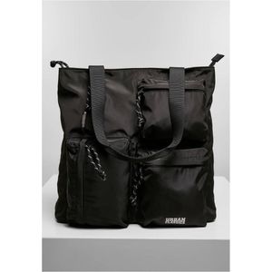Urban Classics Unisex Multifunctionele Tote Bag, Zwart