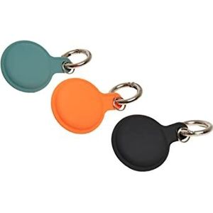 Urban Classics Unisex Key Finder Case 3-pack handtas-organizer, zwart/oranje/donkermint, één maat