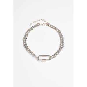 Urban Classics - Fastener Ketting - Zilverkleurig