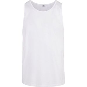 Build Your Brand T-shirt voor heren, wit, S