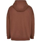 Build Your Brand - Oversized Cut On Hoodie - Groen - Katoen/Polyester