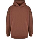 Build Your Brand - Oversized Cut On Hoodie - Groen - Katoen/Polyester