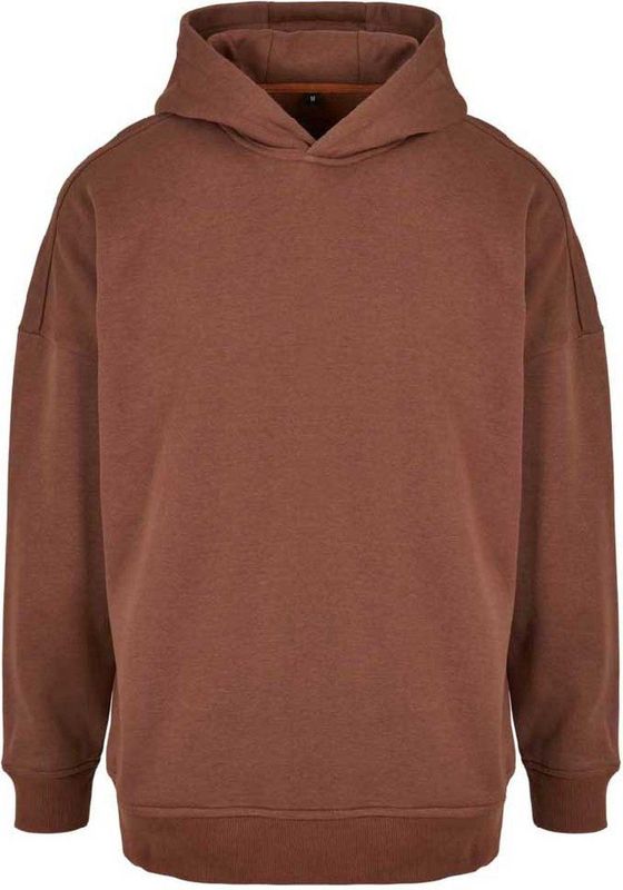 Build Your Brand - Oversized Cut On Hoodie - Groen - Katoen/Polyester