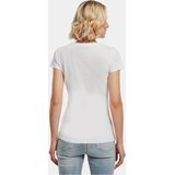 Damesshirt 'Basic Tee' met ronde hals White
