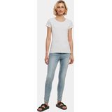 Damesshirt 'Basic Tee' met ronde hals White