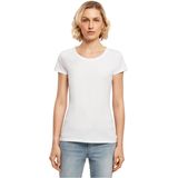 Damesshirt 'Basic Tee' met ronde hals White
