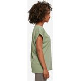 Build your Brand Ladies´ Extended Shoulder Tee BY021 - SOFT SALVIA - XS