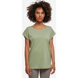Build your Brand Ladies´ Extended Shoulder Tee BY021 - SOFT SALVIA - XS