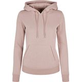 Build Your Brand - Heavy Hoodie - Dusk Rose - Katoen/Polyester