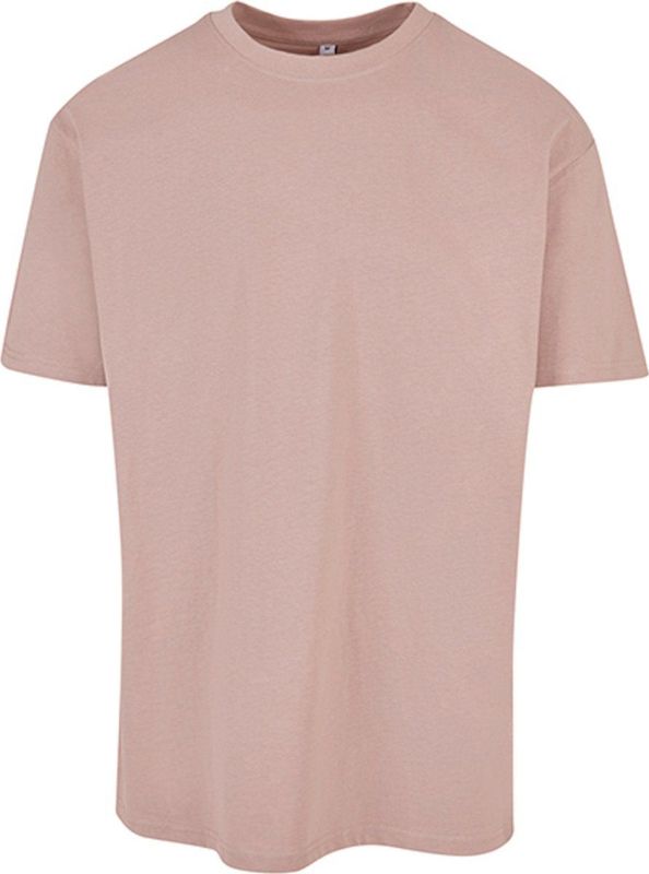 Build your Brand Heavy Oversize Tee BY102 - DUSK ROSE