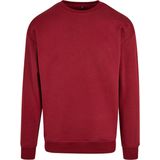 Unisex Sweater 'Crewneck' ronde hals Burgundy
