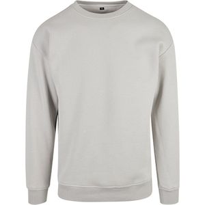 Unisex Sweater 'Crewneck' ronde hals Light Asphalt