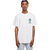 Urban Classics - Organic Tree Logo Heren T-shirt - Wit