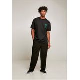 Urban Classics - Organic Tree Logo Heren T-shirt - Zwart