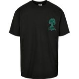 Urban Classics - Organic Tree Logo Heren T-shirt - Zwart