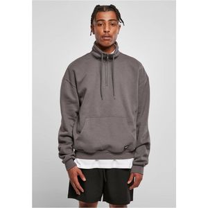 Urban Classics - Organic Drawstring Troyer Sweater/trui - Grijs