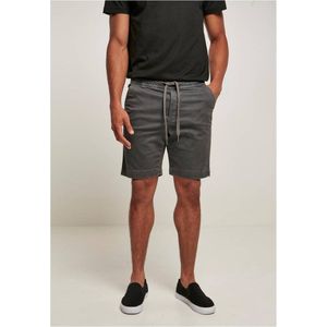 Urban Classics - Stretch Twill Joggshorts Korte broek - Grijs