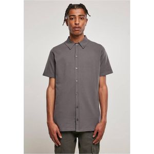 Urban Classics Knitted Overhemd Met Korte Mouwen