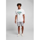 Urban Classics - Organic Globe Logo Heren T-shirt - Wit