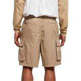 Urban Classics - Cargoshorts - Beige - Heren - Normale Pasvorm - Zes Zakken