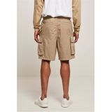 Urban Classics - Cargoshorts - Beige - Heren - Normale Pasvorm - Zes Zakken