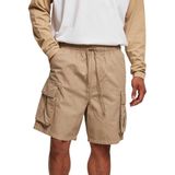Urban Classics - Cargoshorts - Beige - Heren - Normale Pasvorm - Zes Zakken