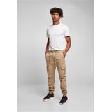 Urban Classics - Cargo Heren joggingbroek   Beige