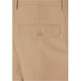 Urban Classics - Straight Pleat-front - Broek - Beige - Heren