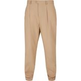 Urban Classics - Straight Pleat-front - Broek - Beige - Heren