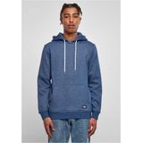 Urban Classics - Basic Melange Hoodie/trui - Blauw
