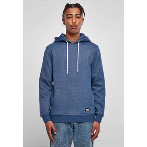 Urban Classics - Basic Melange Hoodie/trui - Blauw