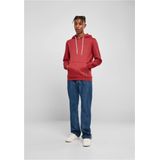 Urban Classics - Basic Melange - Hoodie - Rood - 65% Katoen, 35% Polyester