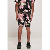 URBAN CLASSICS Stoffhose "Urban Classics Herren Viscose AOP Resort Shorts", (1 tlg.)