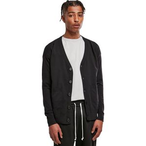Urban Classics - Fine Cardigan - Vest - Zwart - Polyamide