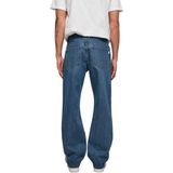 Urban Classics - Organic Triangle Denim Broek rechte pijpen   Blauw