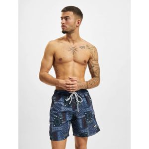 Urban Classics - Bandana Aop - Zwemshort - Navy - Heren