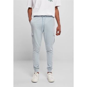 Urban Classics - Fitted Cargo Sweatpants - Summerblue - Katoen