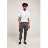 Cargobroek - Effen - Katoen - Lang - Tapered