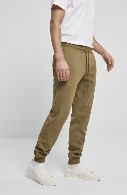 Urban Classics - Basic Heren joggingbroek - Groen