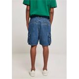 Urban Classics heren cargos, Mid Indigo Washed., 30