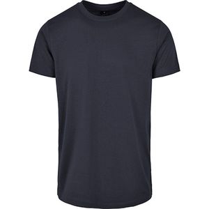 Build Your Brand - Basic T-shirt - Navy Blauw - Heren T-shirt