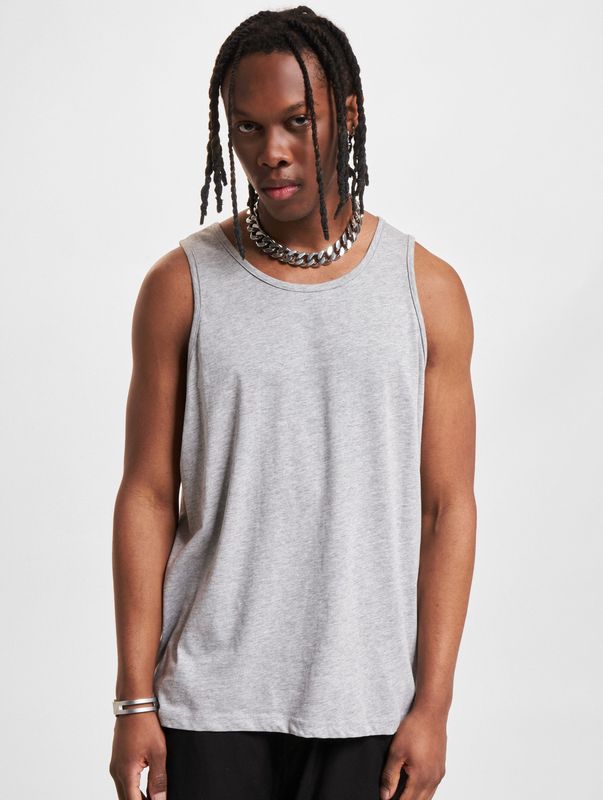 Build your Brand Basic Tank BYBB011 - Heather Grey
