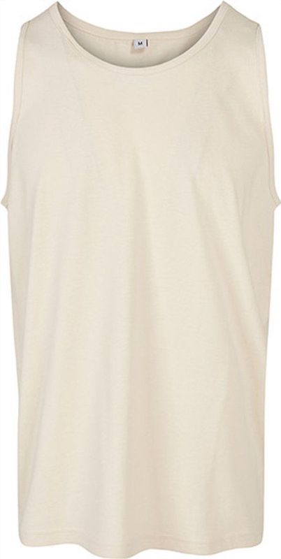 Build Your Brand T-shirt voor heren, zand, XS