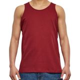 Build your Brand Basic Tank BYBB011 - Burgundy