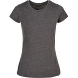 Build Your Brand Dames basic T-shirt, Antraciet